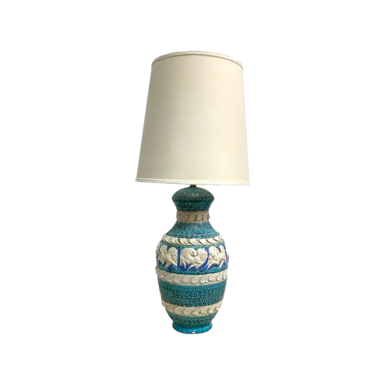 Mid-Century Italian Ceramic Table Lamp by Fratelli Fanciullacci for Erica