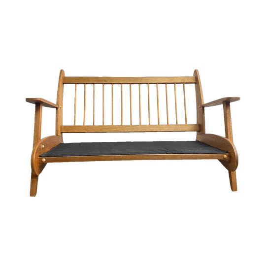Mid-Century Australian 'Flatpack' Two-Seater Couch with Curved Frame