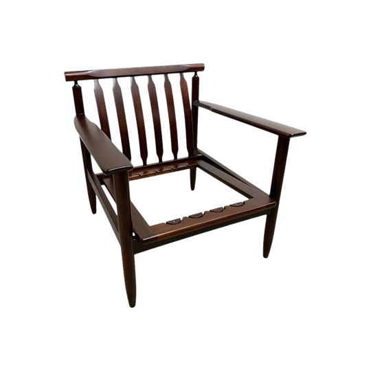 Mid-century Fully Restored Armchair – Price Includes Upholstery and New Cushions