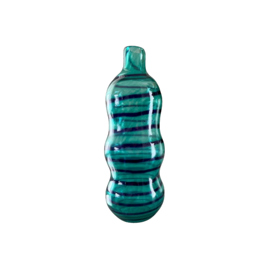 Kosta Boda 'Joy' Vase by Gunnel Sahlin, Swedish Art Glass, 1991