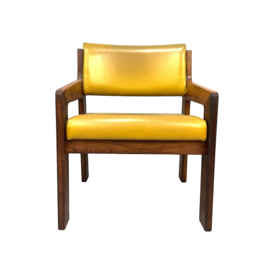 Jorge Zalszupin Occasional Chairs, L’Atelier Brazil, 1960s, Freijó Wood and Vinyl