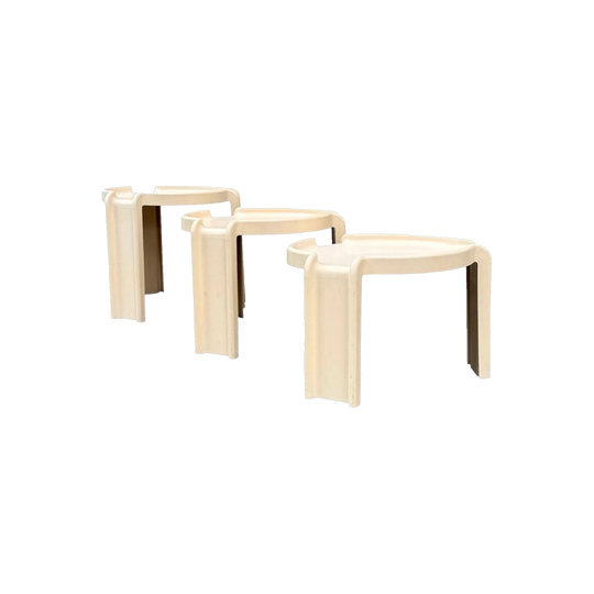 Nest of Binasco tables for Kartell