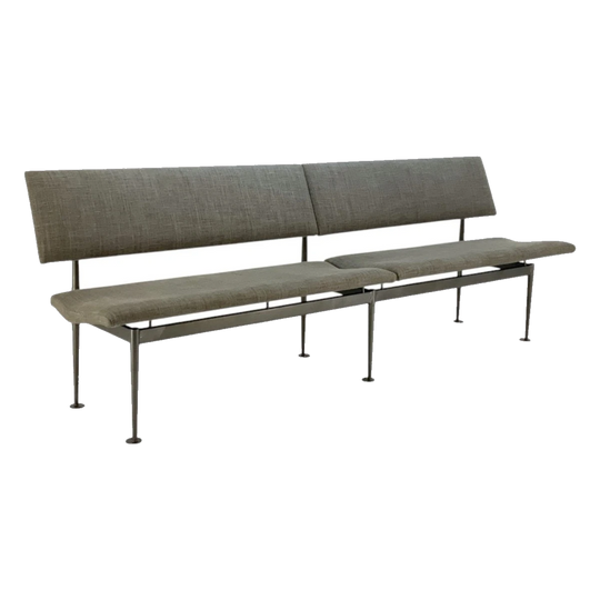 Grant Featherston for Aristoc Benches – Newly Reupholstered, Steel and Vinyl