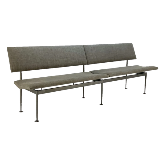 Grant Featherston for Aristoc Benches – Newly Reupholstered, Steel and Vinyl