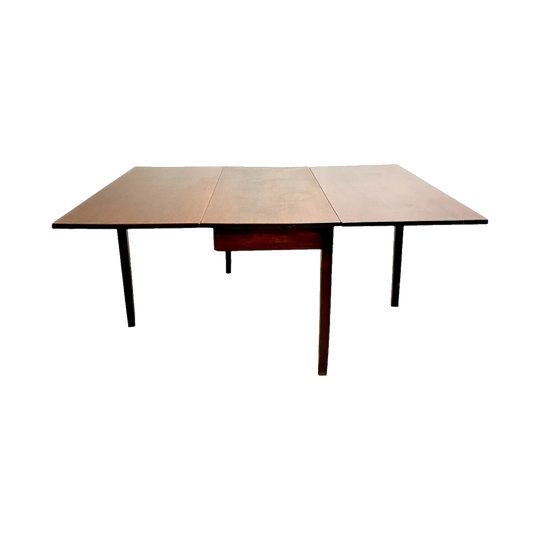 Antique Mid–Late 1800s Drop-Leaf Extension Table — Console to Dining Table