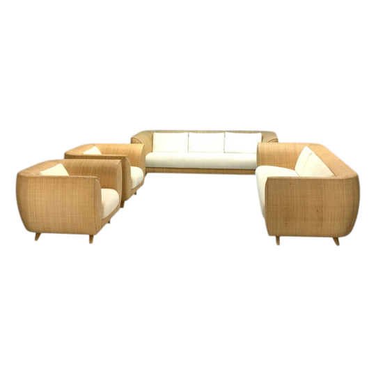 Bon Ton Sofa Setting by Giuseppe Viganò for Pierantonio Bonacina. Italy. Priced individually.
