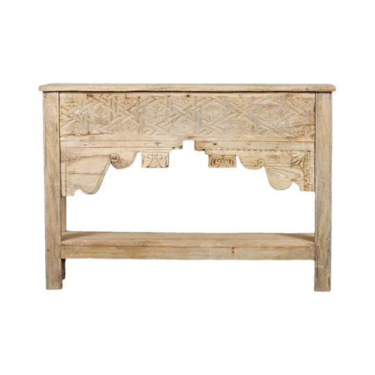 VINTAGE Indian Console Table