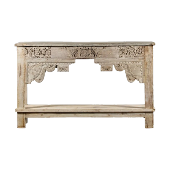 VINTAGE Indian Console Table - Eco Village Collection