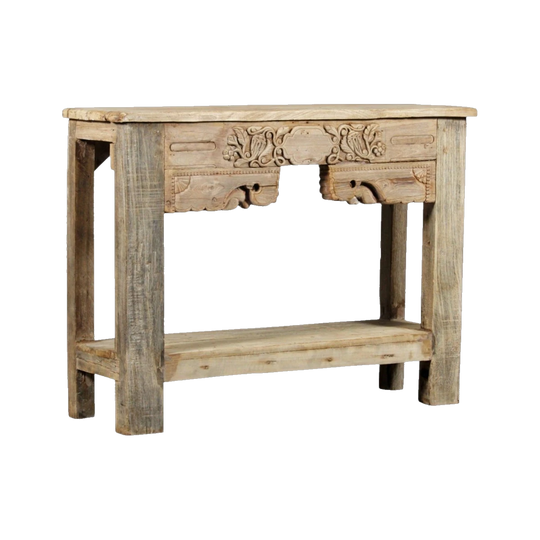VINTAGE Indian Console Table - Eco Village Collection