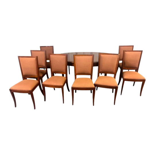 Regency Revival 9-Piece Extendable Dining Table and 8 Chairs