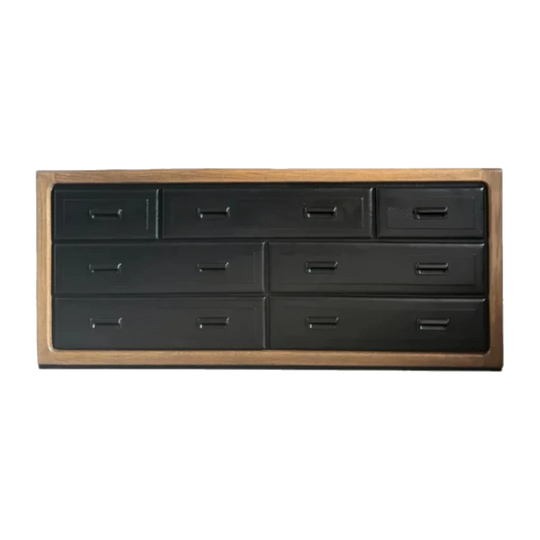 Stanley Furniture 7-Drawer Wood Dresser – Refinished in Black