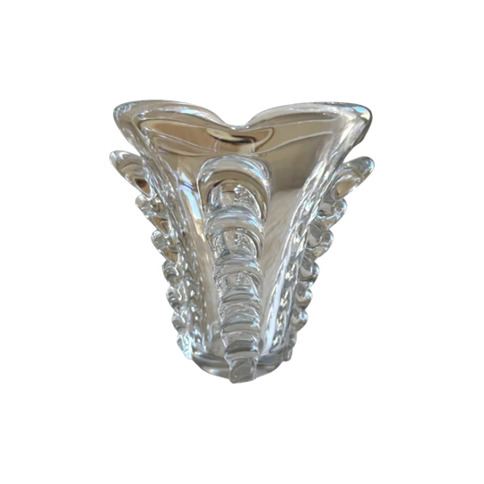 French Crystal Vase Daum