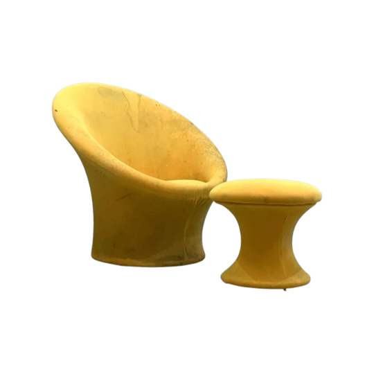 Pierre Paulin for Artifort F560 Mushroom Chair with Footstool – Upholstery to Order