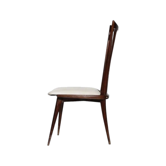 Giissepe Scapinelli - Set of 6 1950’s  'Model X' Dining Chairs