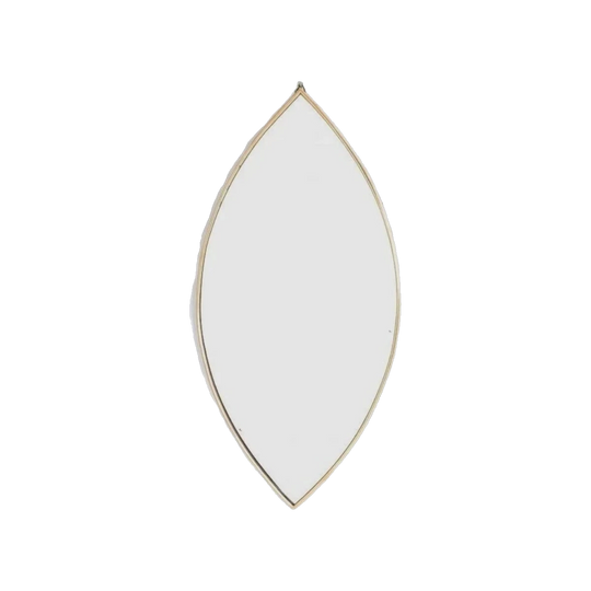 1950’s Brass Italian 'Eye' Shaped Mirror