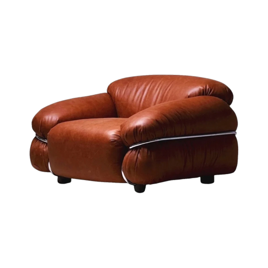 Gianfranco Frattini - 1970’s Sesann Lounge chair - Fully Restored.