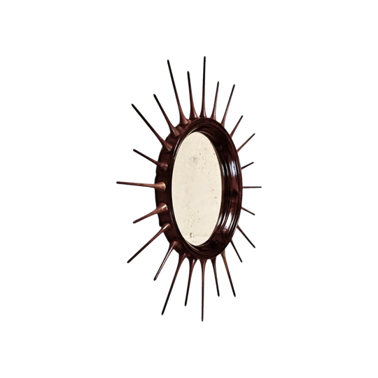 Rare 1940’s Brazillian Sunburst Mirror
