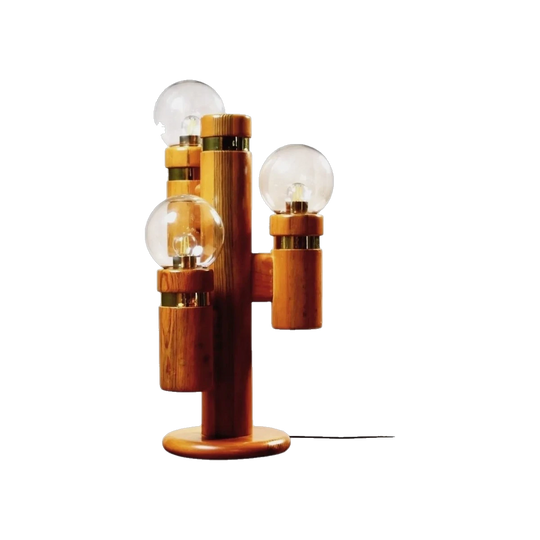 Charles Gibilterra 'Cactus' Table Lamps, 1970's USA.