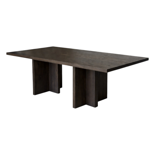 Custom Dining Table in Solid American Ash, Designed by Christopher Blank