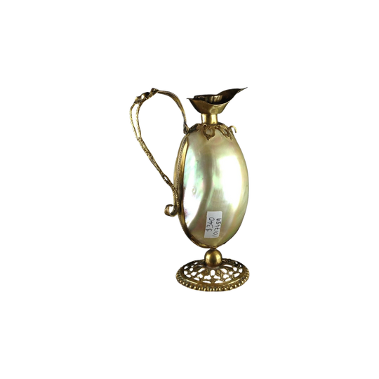 Mother of pearl ewer, circa  1870