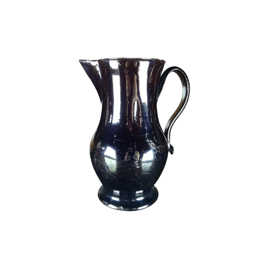 Large Jackfield type baluster shape jug, C. 1765