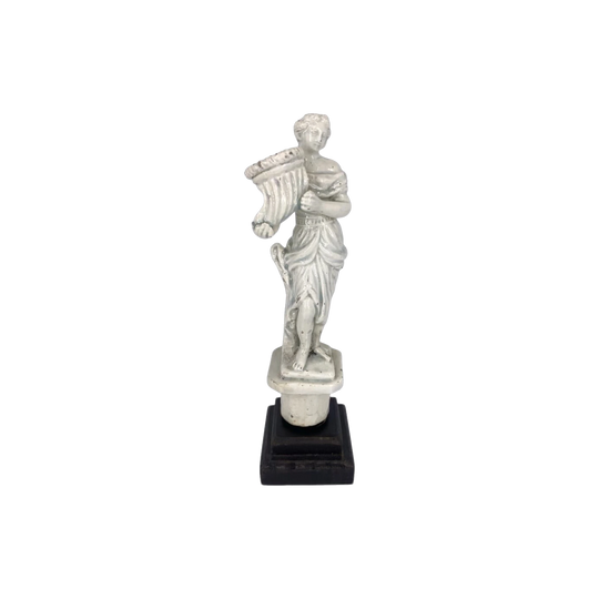 Italian creamware figure of flora, circa 1780