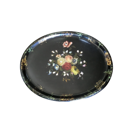 Large Victorian Papier Mache tray,  c. 1835
