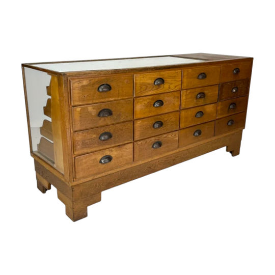 MID CENTURY SHOP COUNTER