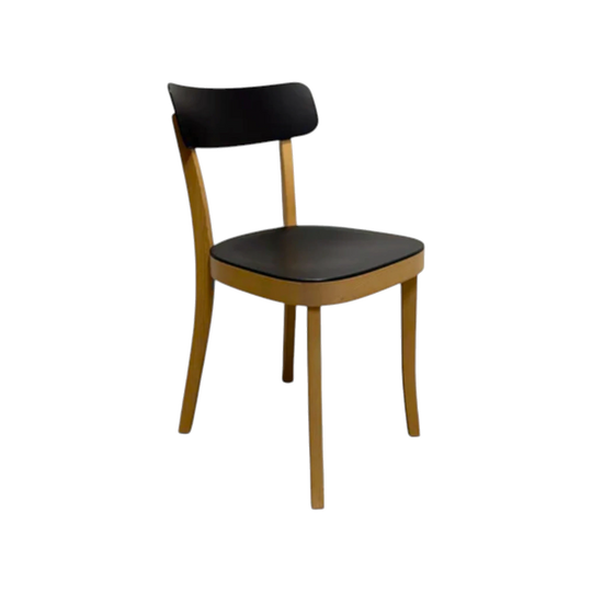 Vitra Basel Chair by Jasper Morrison – Black & Natural Wood