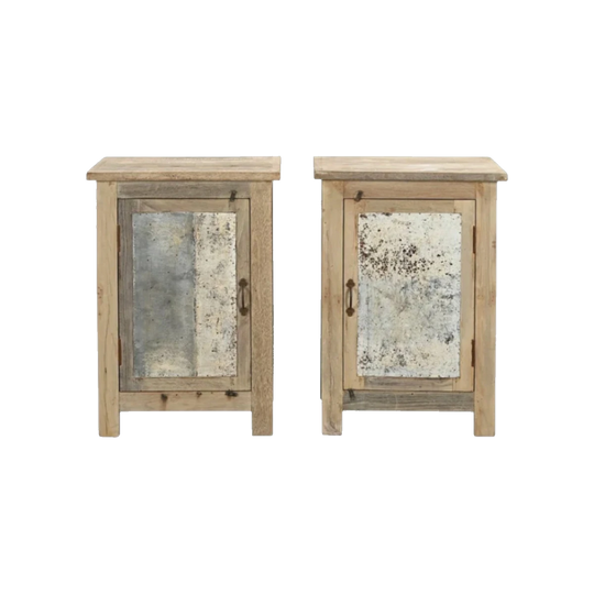 PAIR OF BED SIDE TABLE SET OF 2 PIECES