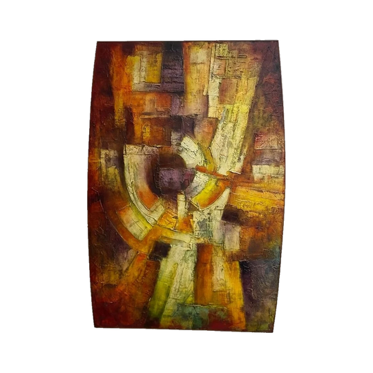 Michael Digby Kitching, ‘Corona’ (1963) – Abstract Oil on Hessian on Board, Signed