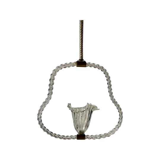 Twisted Murano Halo Pendant