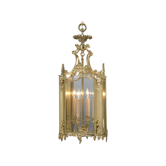 Brass Rococo Style Lantern