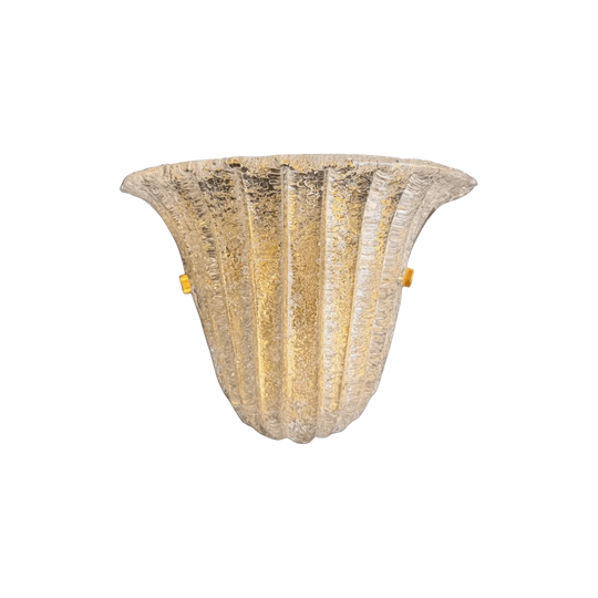 Vintage Murano Shell Sconce