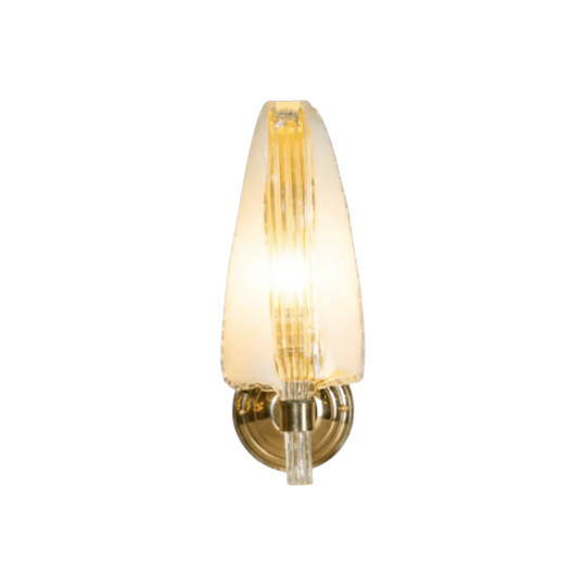 Murano Leaf Wall Sconce