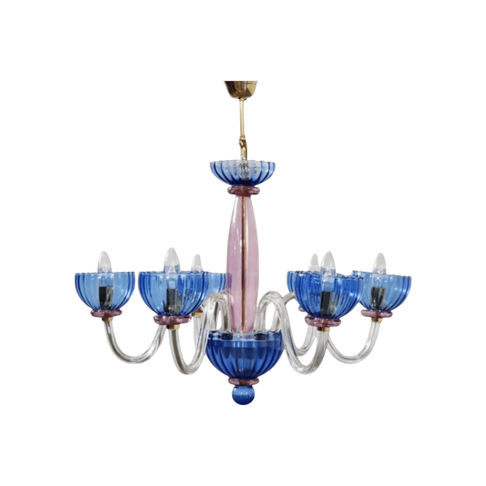 Pastoral Chandelier Murano Glass
