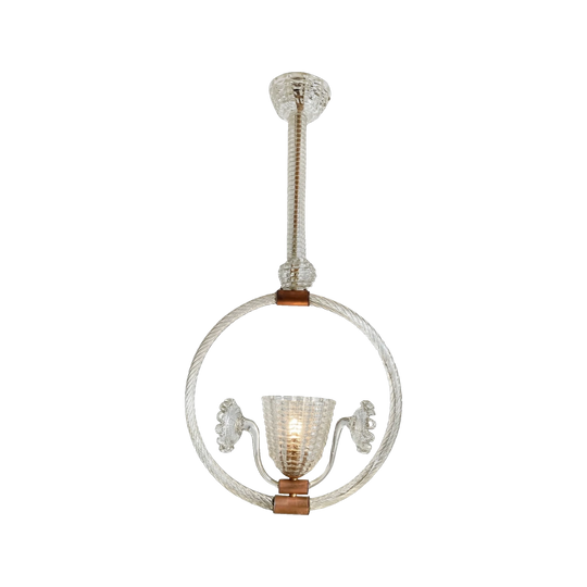 Murano Ercole Barovier Halo Pendant