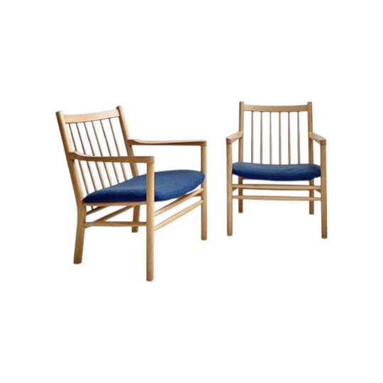 Erik Ole Jørgensen Model J147 Chair – Beech Frame, Original Upholstery