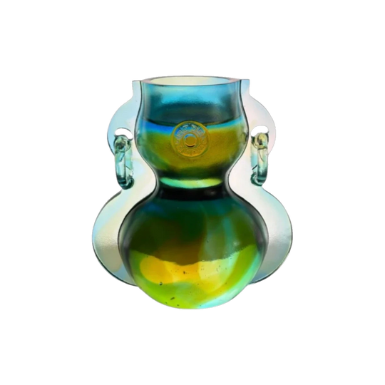 Tittot 琉園 (Liuli Gongfang) Sculptural Glass 'Hu Vessel' Taiwan, Contemporary