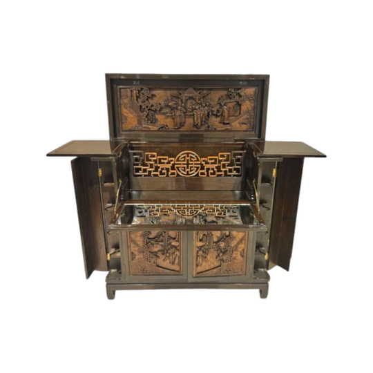 Antique Chinese bar cabinet