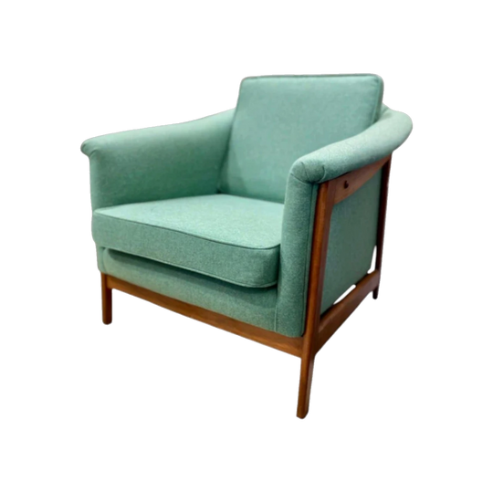 Mid century ‘Folke Ohlsson’ for Dux,  Armchairs - newly upholstered