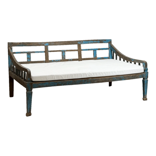 Vintage Teak Daybed with Painted Finish