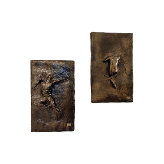 Bruce Fox Limited Edition "Transition" Sculptures