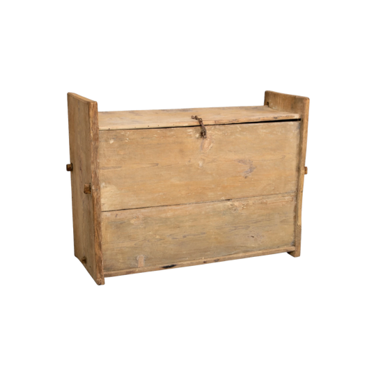 Vintage Indian Himachal Box | Bleached