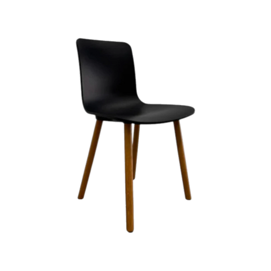 Vitra, HAL Wood Chair by Jasper Morison - Black
