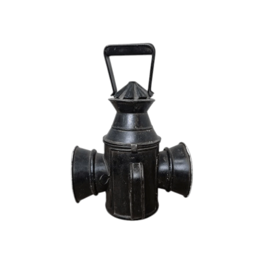 Vintage Railway Lamp, Utilitarian Industrial Design