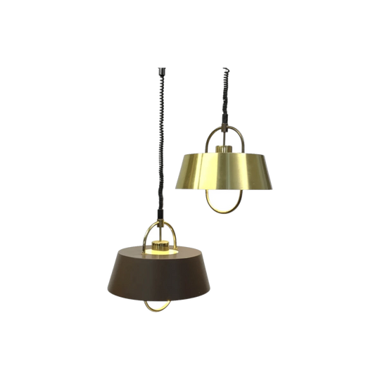 Herkules Pull-Down Pendant Light by Jo Hammerborg for Fog & Mørup, Denmark