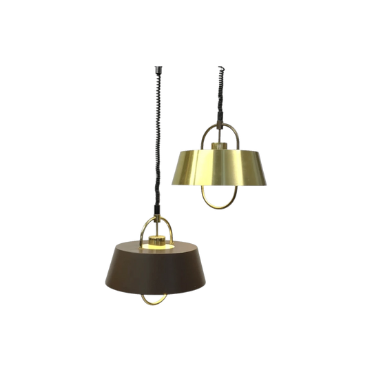 Herkules Pull-Down Pendant Light by Jo Hammerborg for Fog & Mørup, Denmark