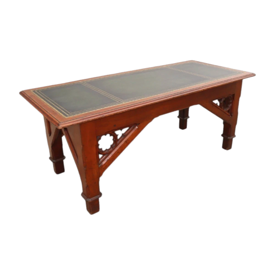 Cedar Gothic library or sofa table