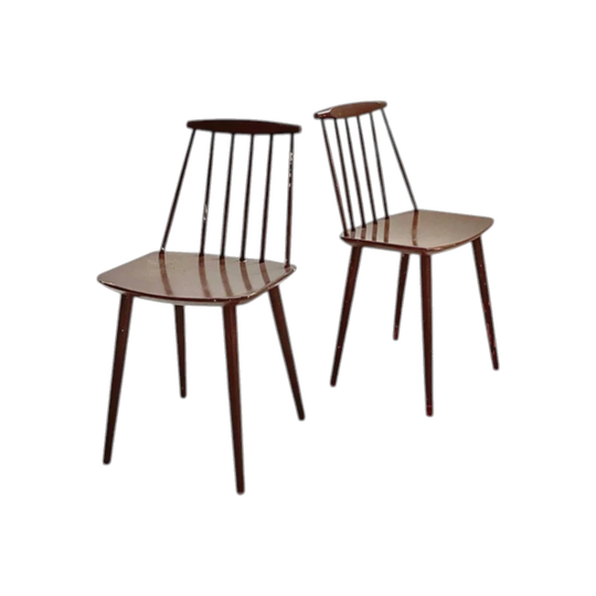 Folke Pålsson J77 Beech Chair by FDB Møbler, Denmark, 1960s